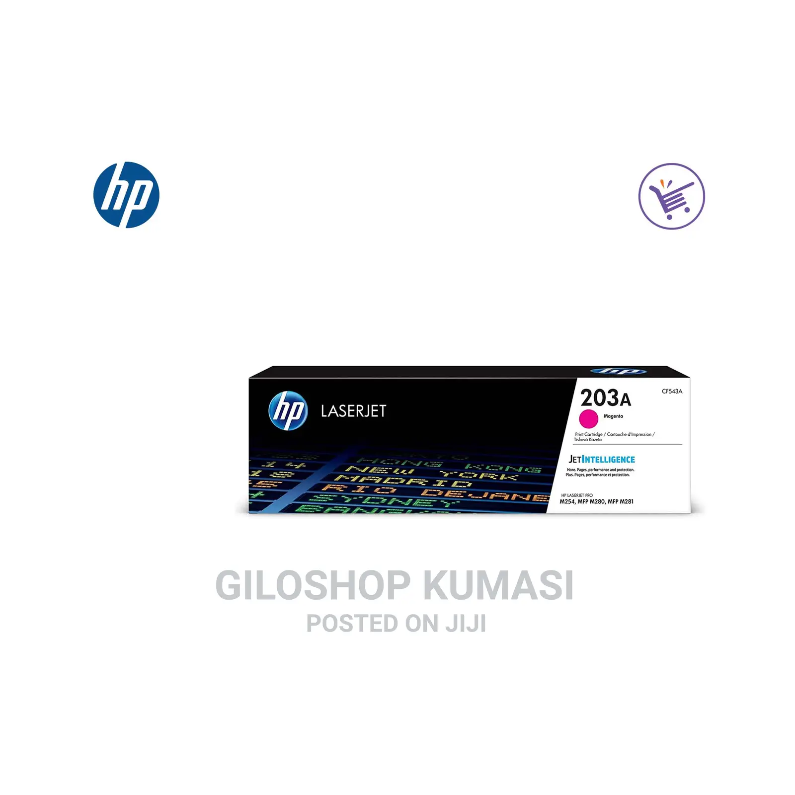Hp 203a Cf543a Original Laserjet Toner Cartridges Magenta
