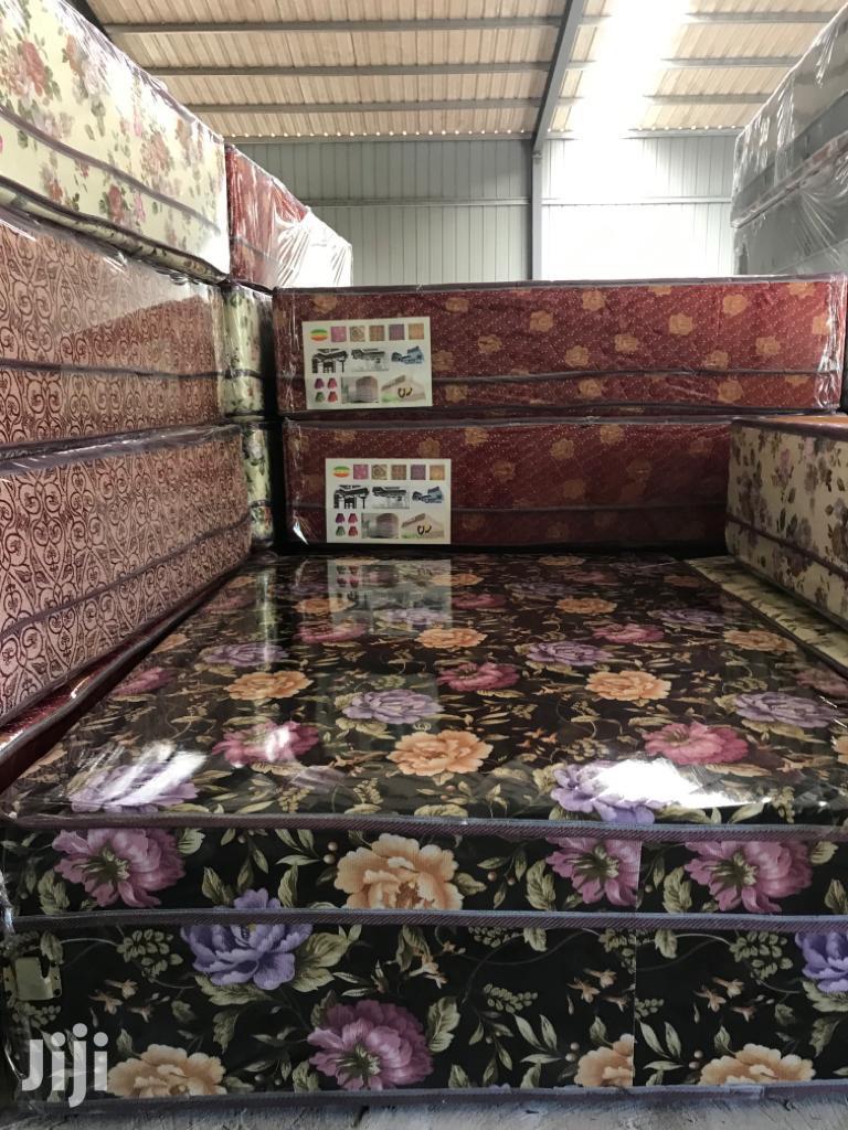 Double Bed With an Inbuilt Mattress Complete