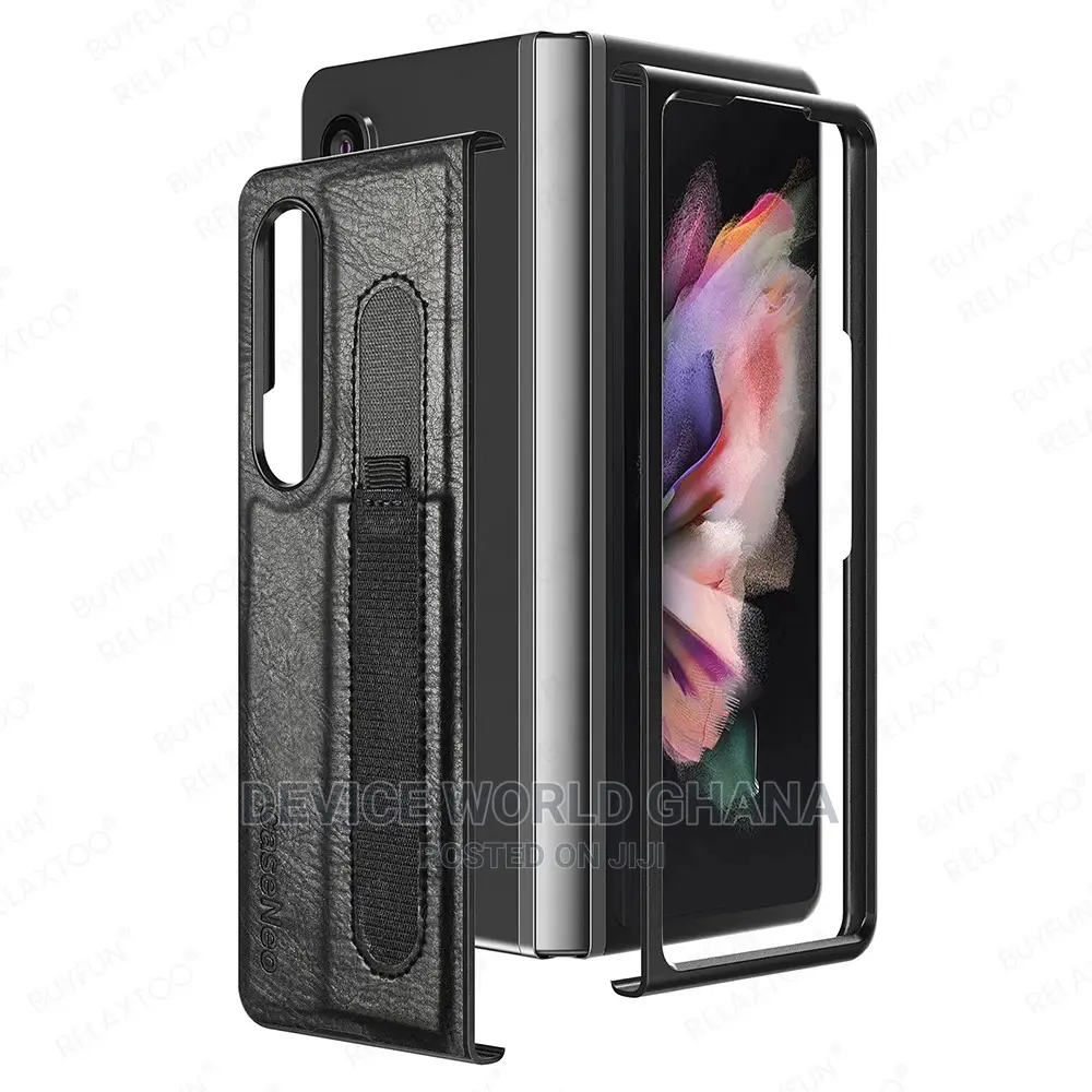 Caseneo Leather Case for Samsung Z Fold 4 and Z Fold 3
