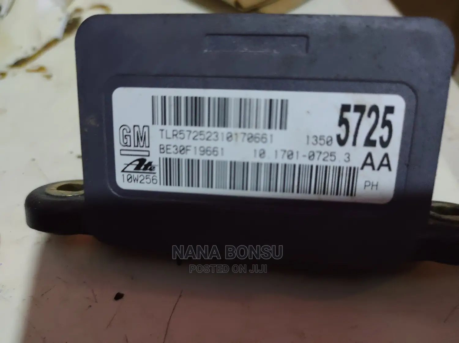 Chevrolet Cruze Yaw Rate Stability Control Sensor #13575612