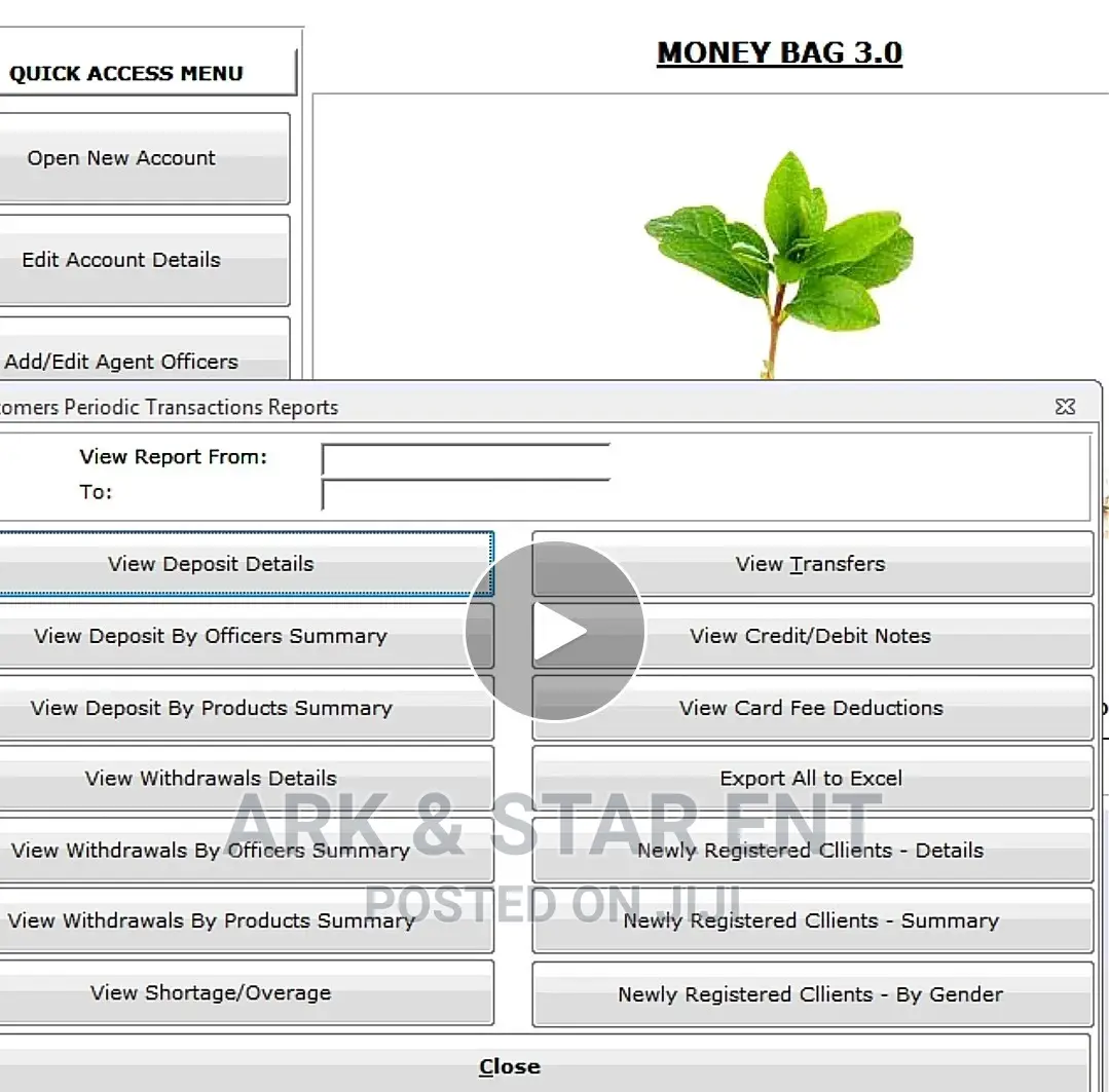 Susu/Microcredit Software