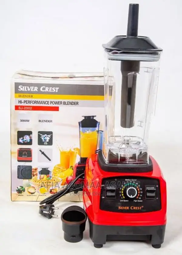 Single Cup Silver Crest Commercial Blender