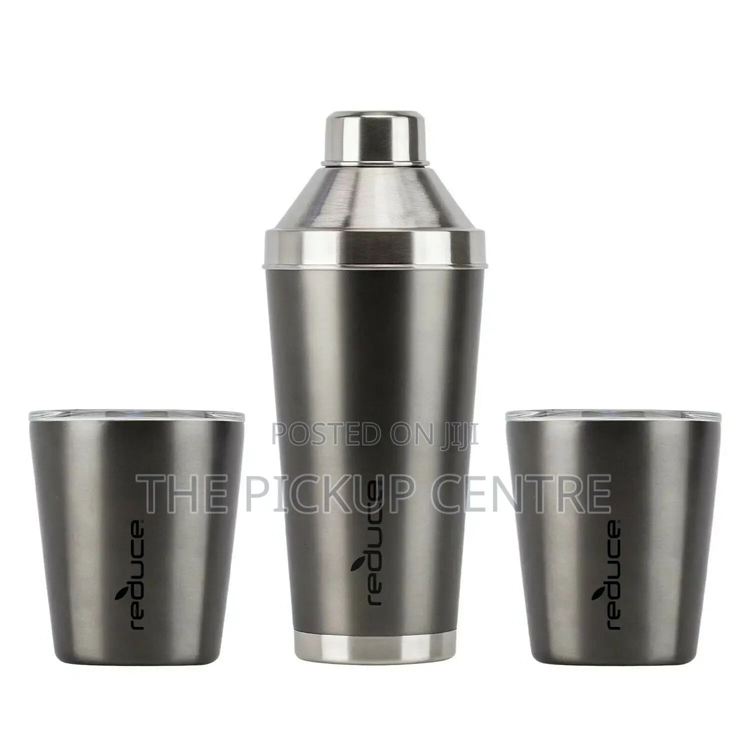 NEW Reduce Cocktail 3-Piece Shaker Set With 10-Oz. Lowball
