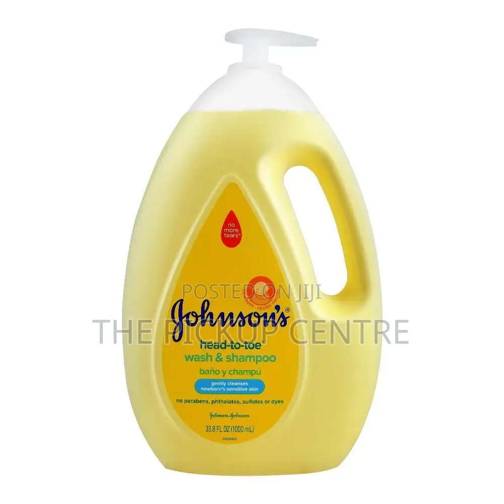 Johnson’S Baby Head to Toe Wash Shampoo 33.8 FL Oz 1000ml