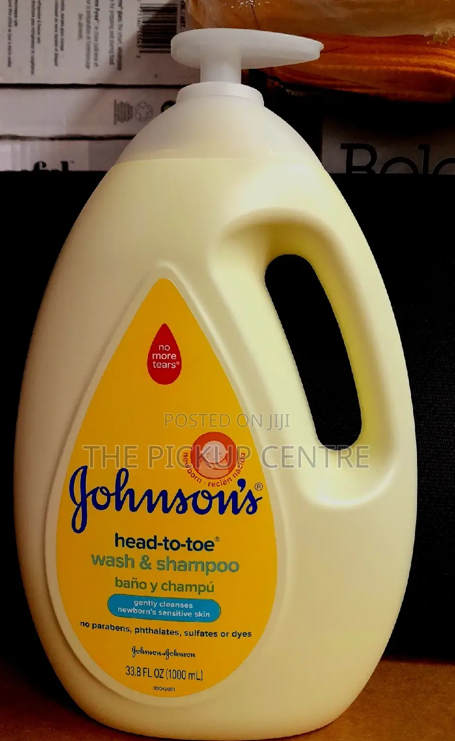 Johnson’S Baby Head to Toe Wash Shampoo 33.8 FL Oz 1000ml
