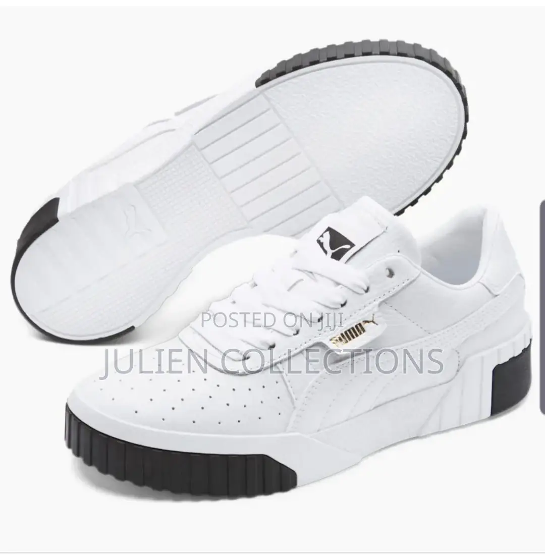 Puma Cali White and Black