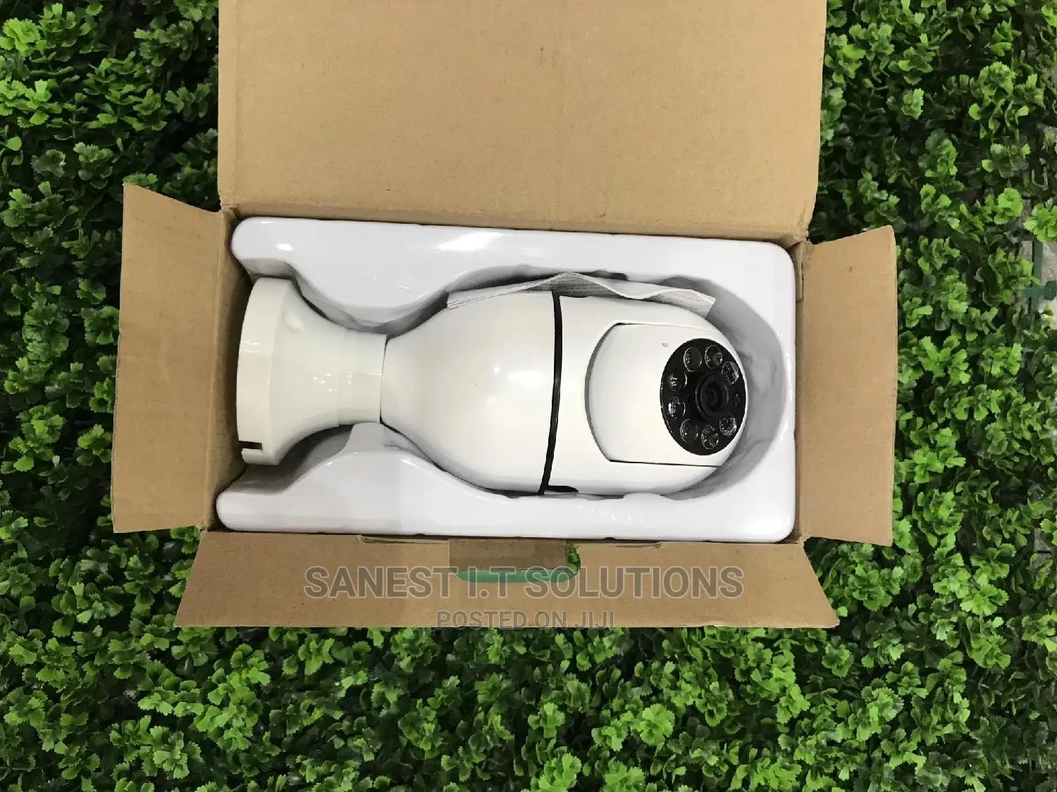 Wifi Bulb PTZ Camera 2 Way Audio Wirelesscctv