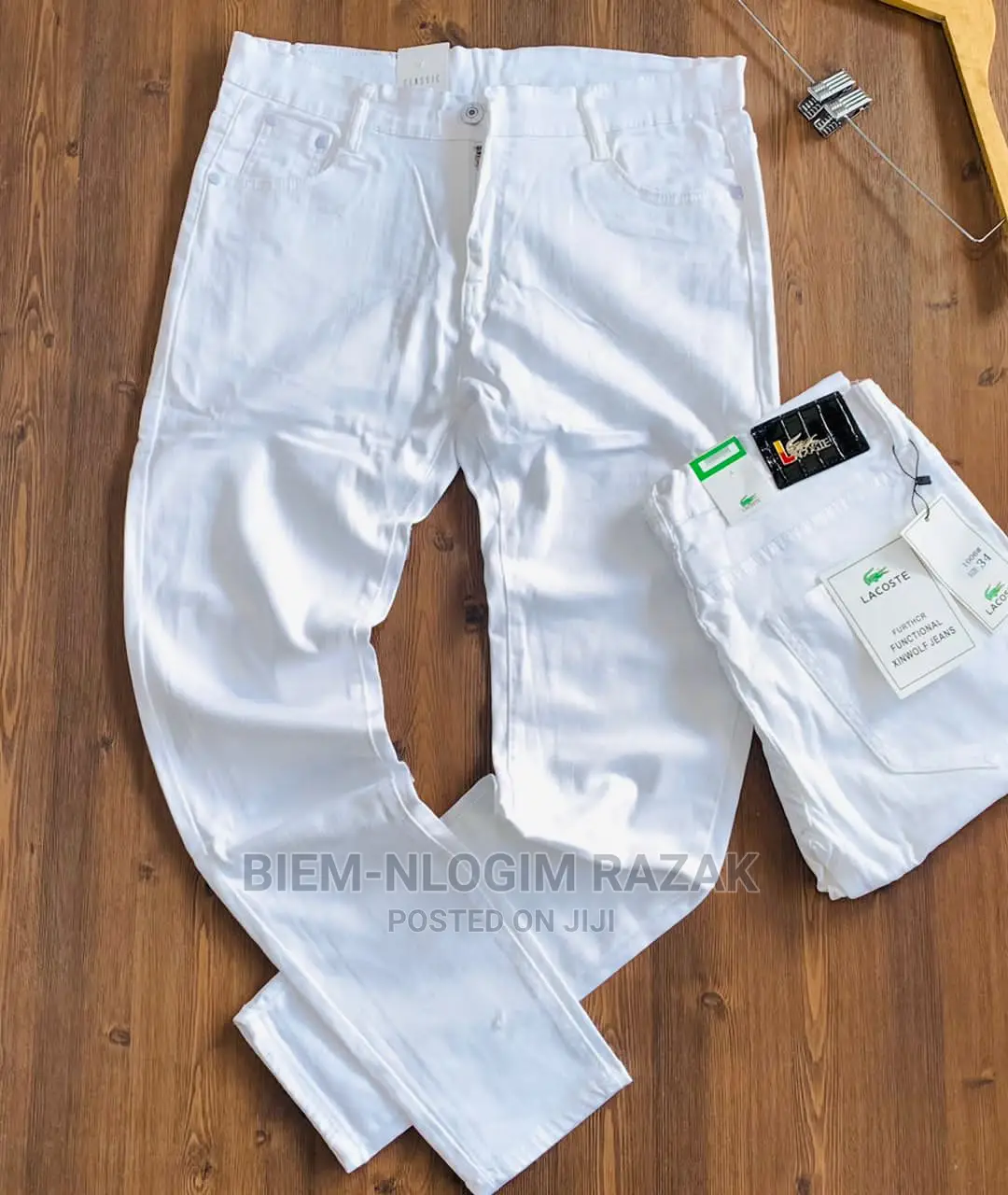 Original Stocked White Jeans and Design Jeans Available