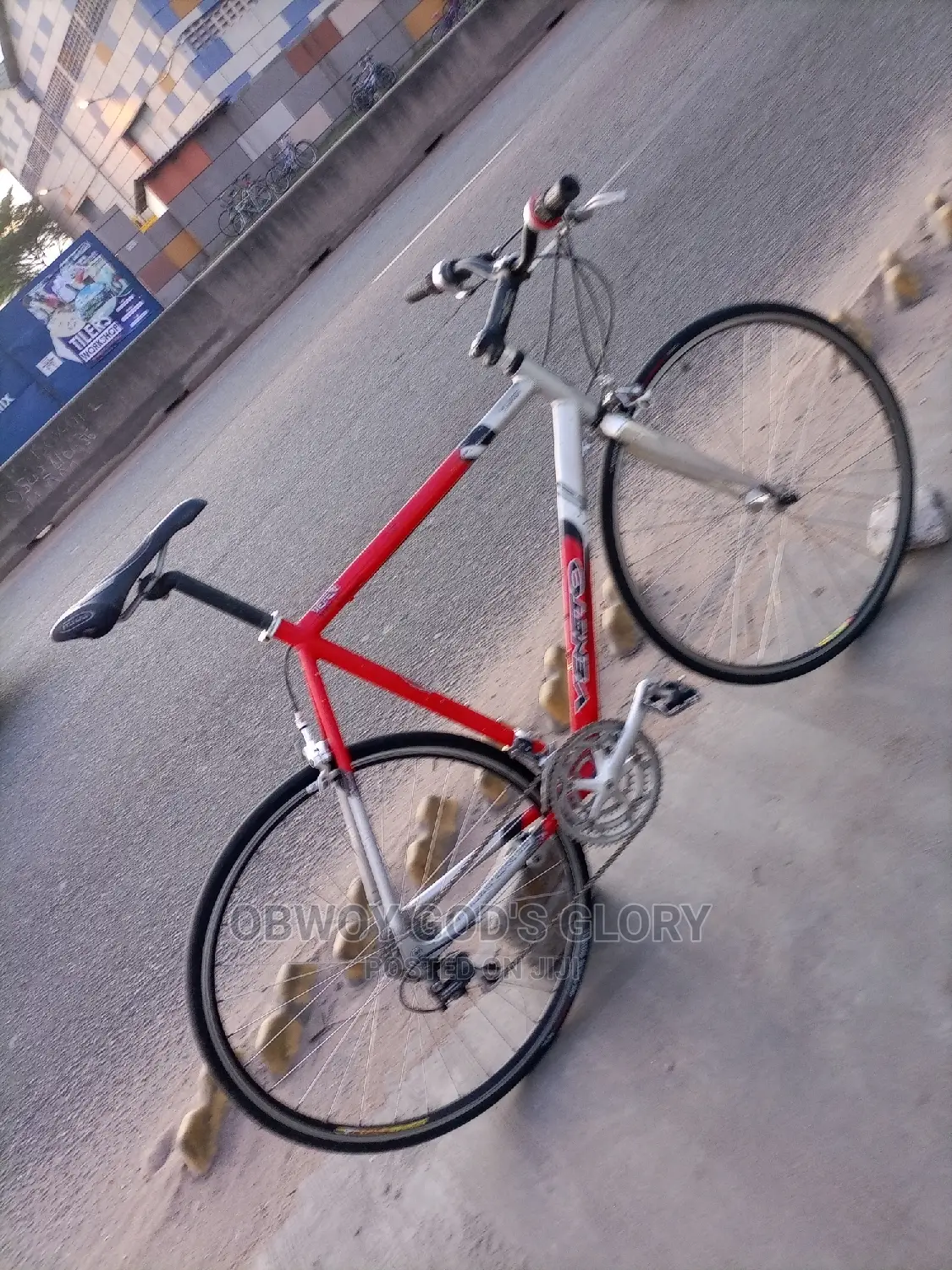 Red Sports Type Bike