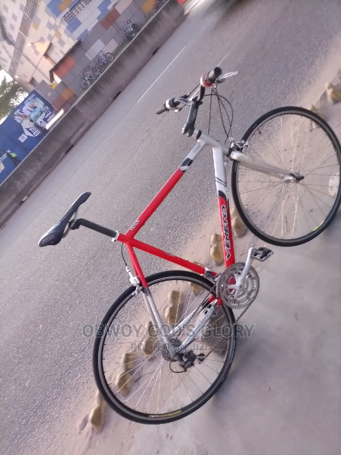 Red Sports Type Bike