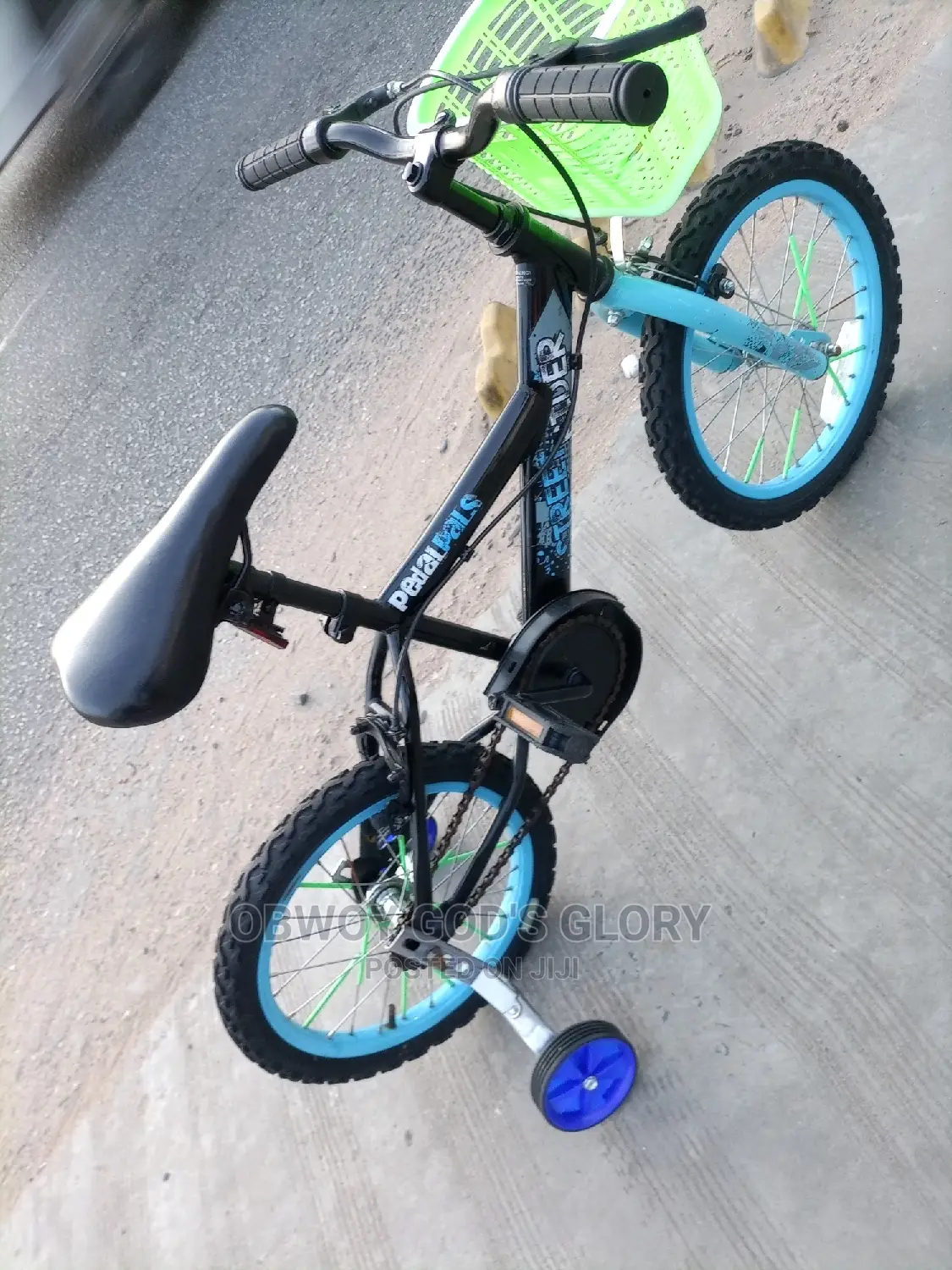 Black Kids Bike