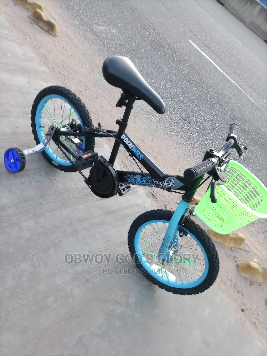 Black Kids Bike