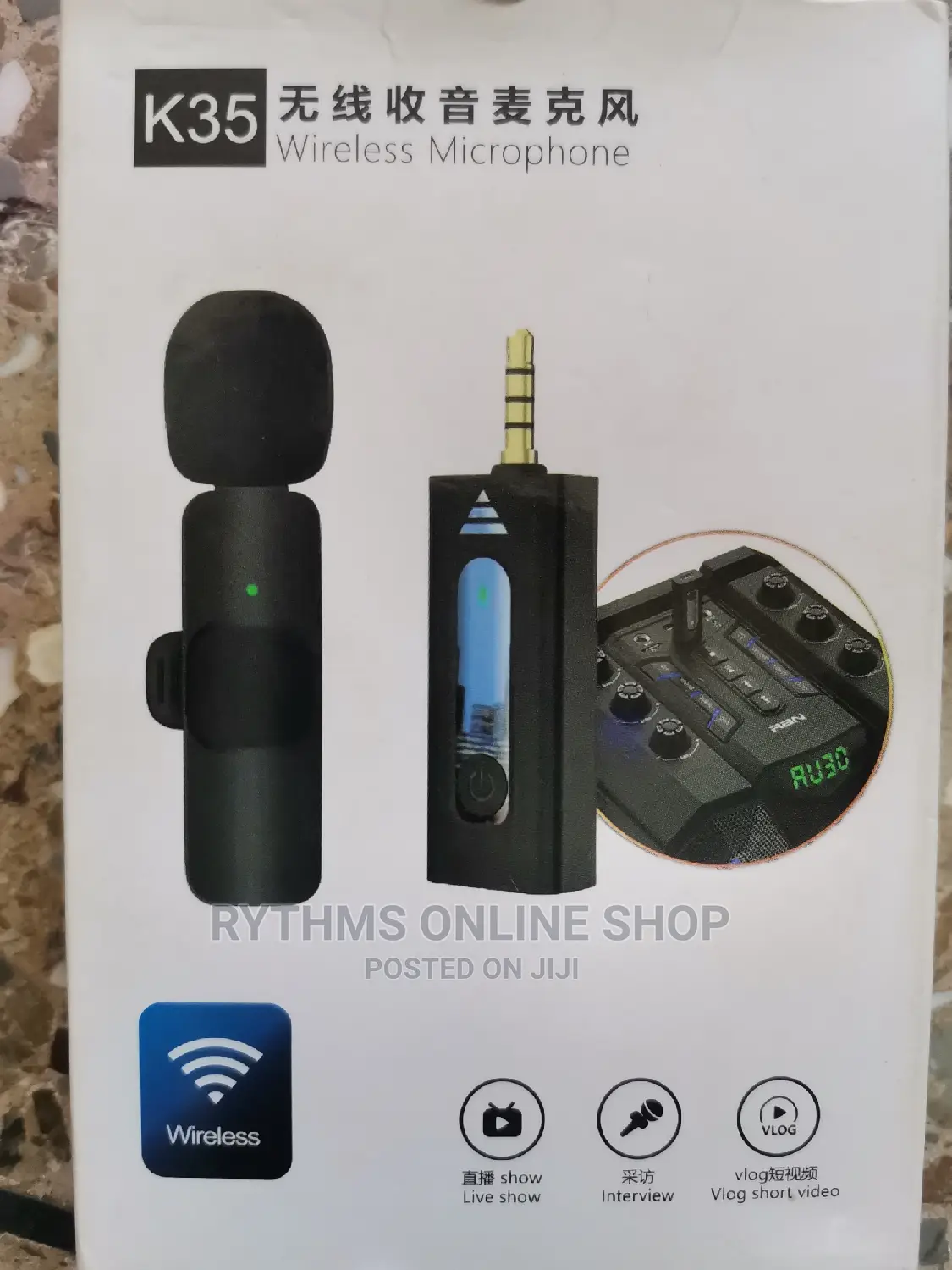 Portable Lapel/Lavalier Mic for Camera