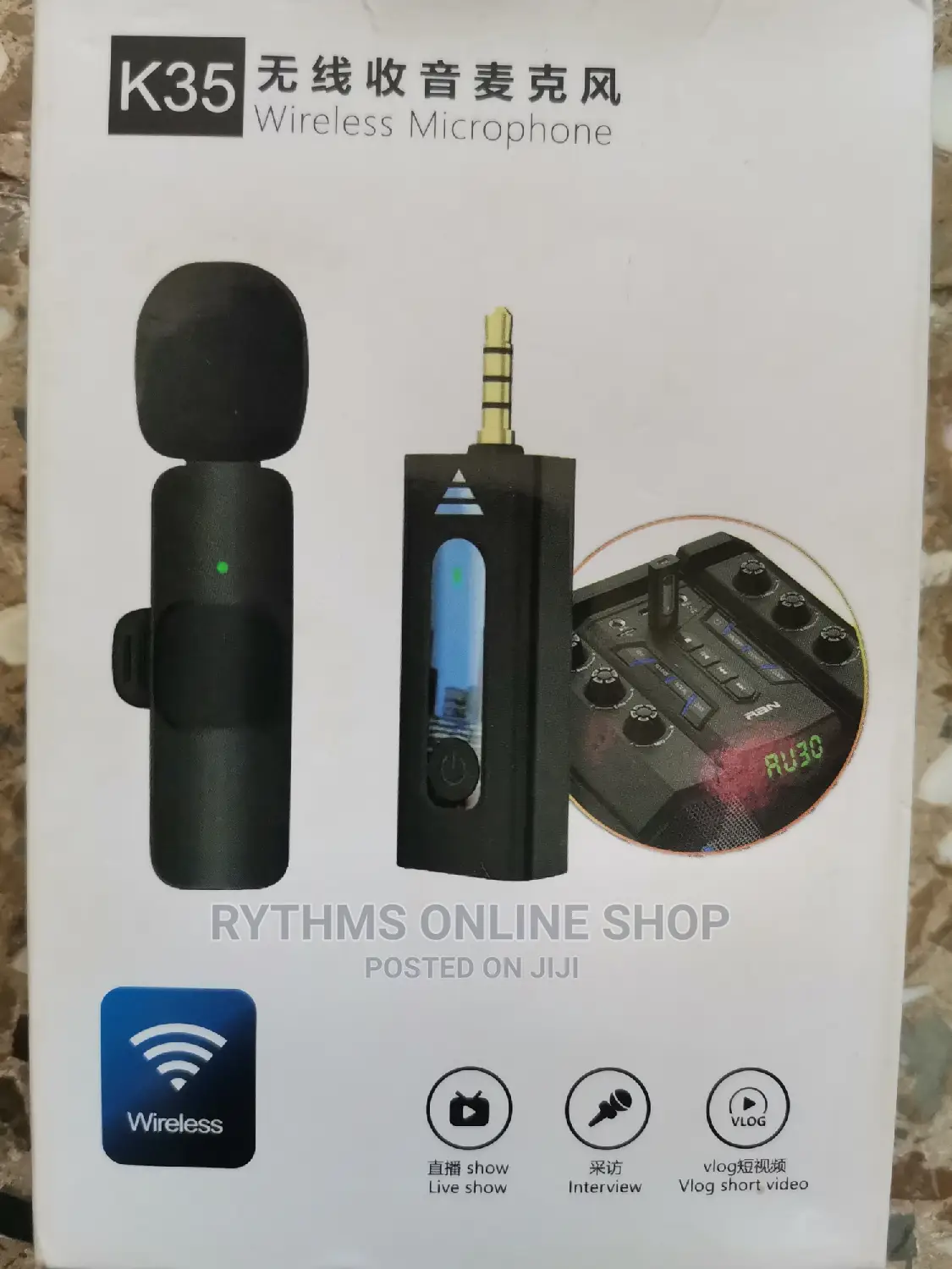 Portable Lapel/Lavalier Mic for Camera