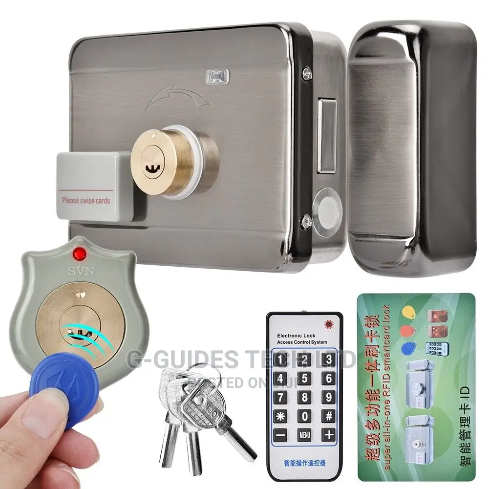 Dc 12v Electronic Smart Door Lock Rfid Card Access Control