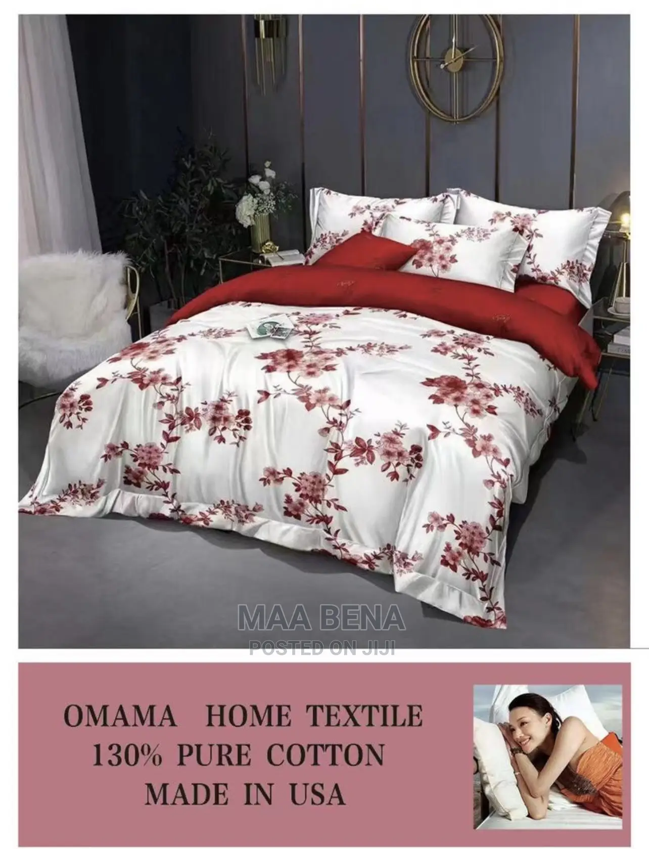 2 Different Bedsheets, 5 Pillowcases