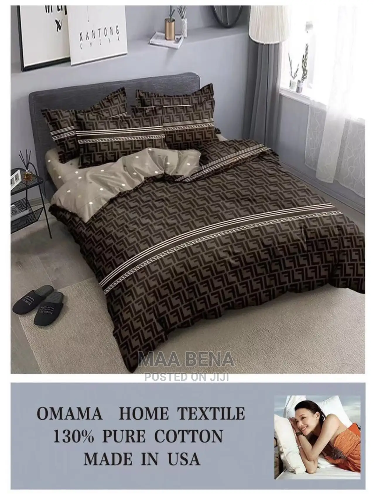 2 Different Bedsheets, 5 Pillowcases