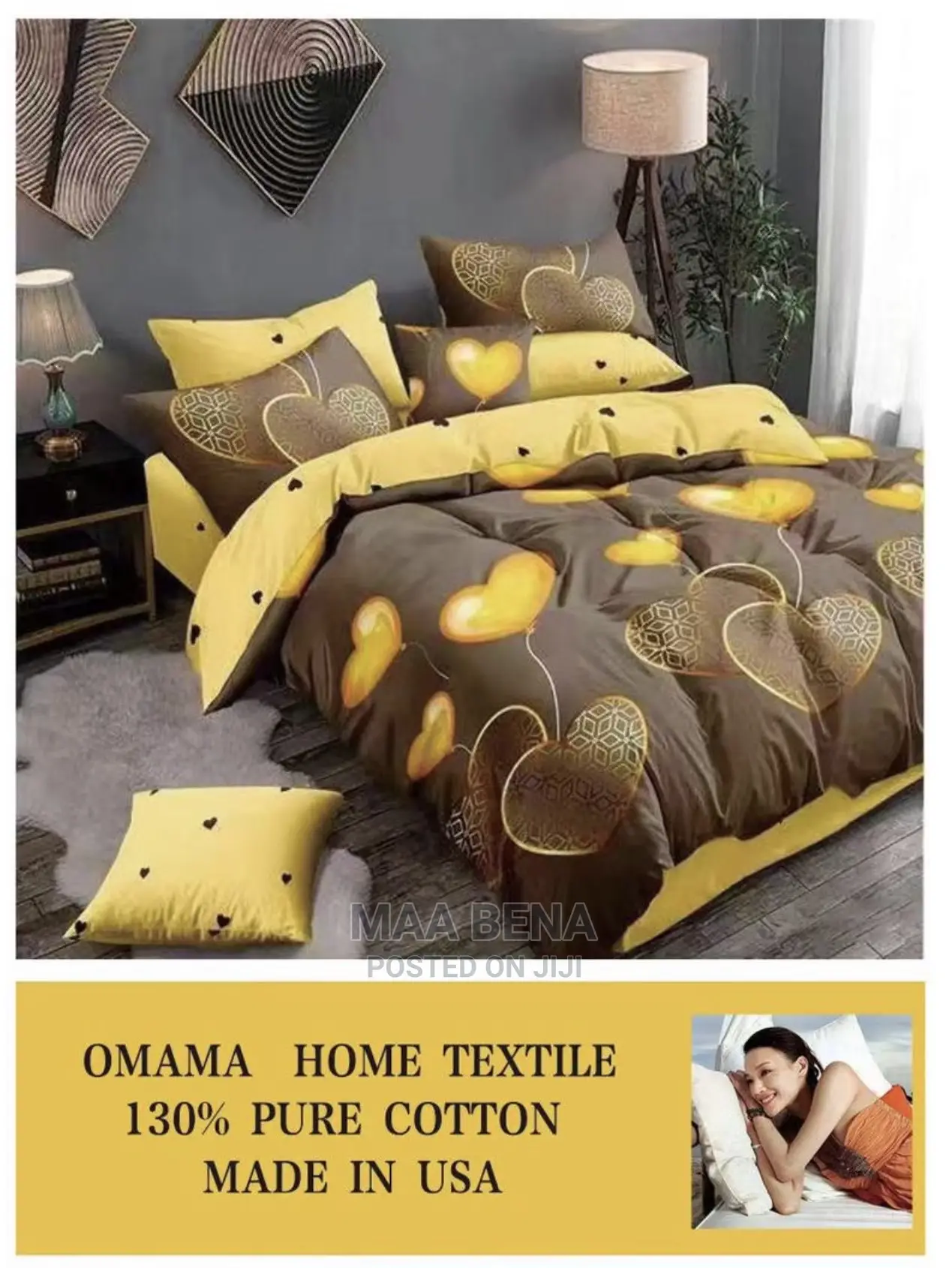 2 Different Bedsheets, 5 Pillowcases