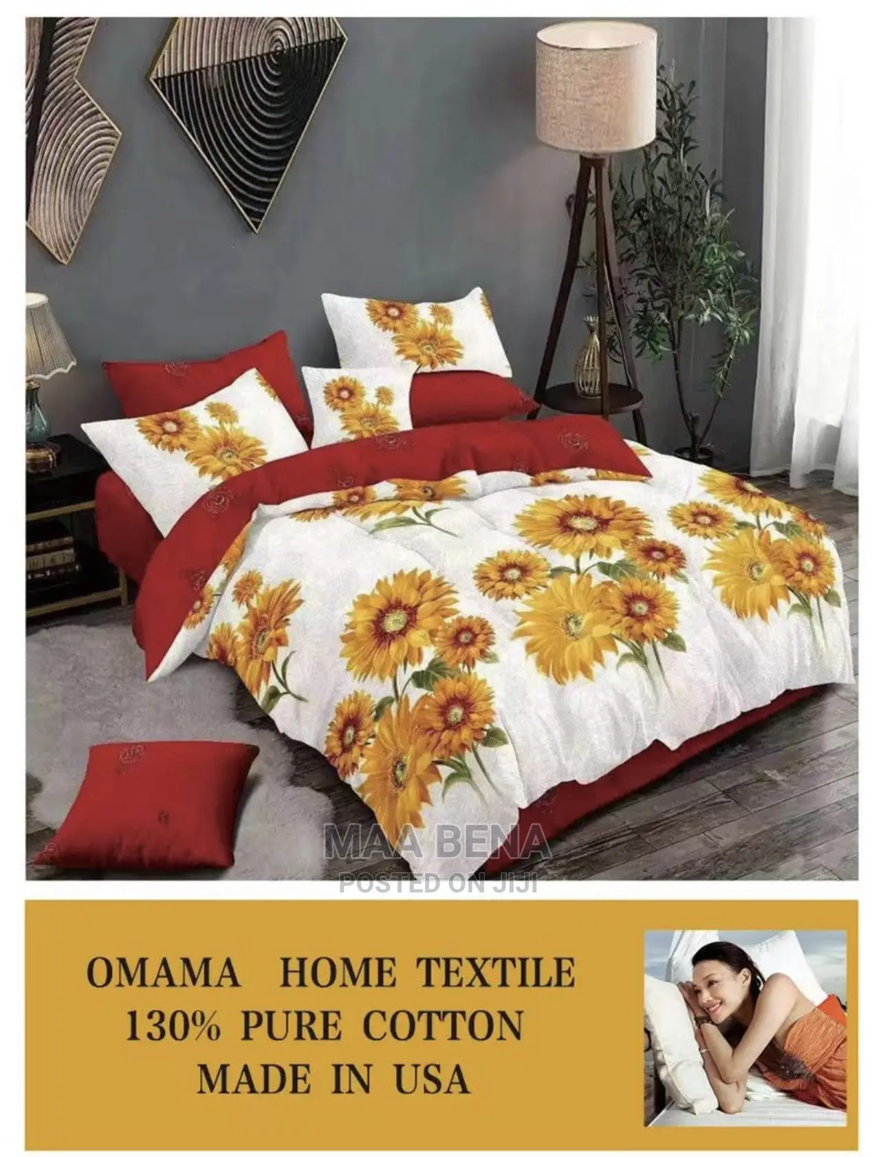 2 Different Bedsheets, 5 Pillowcases