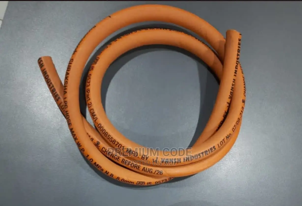 Gas Hose High Pressure Tripple Wire Synthetic Rubber, Yard
