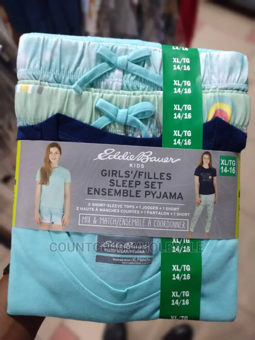 Eddie Bauer Girls Sleep Set 10-12 Years