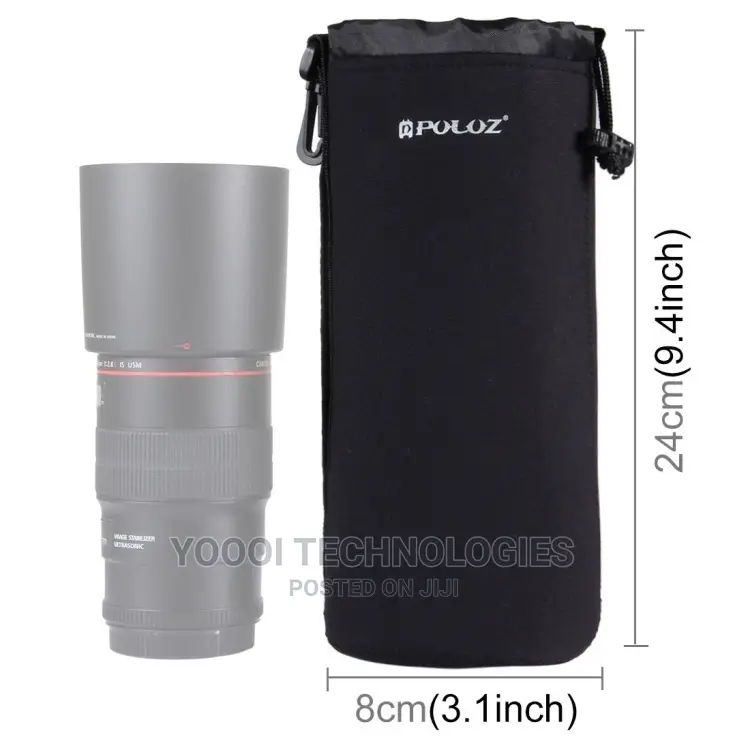 Puluz SLR Camera Lenx Carry Bag With Hook
