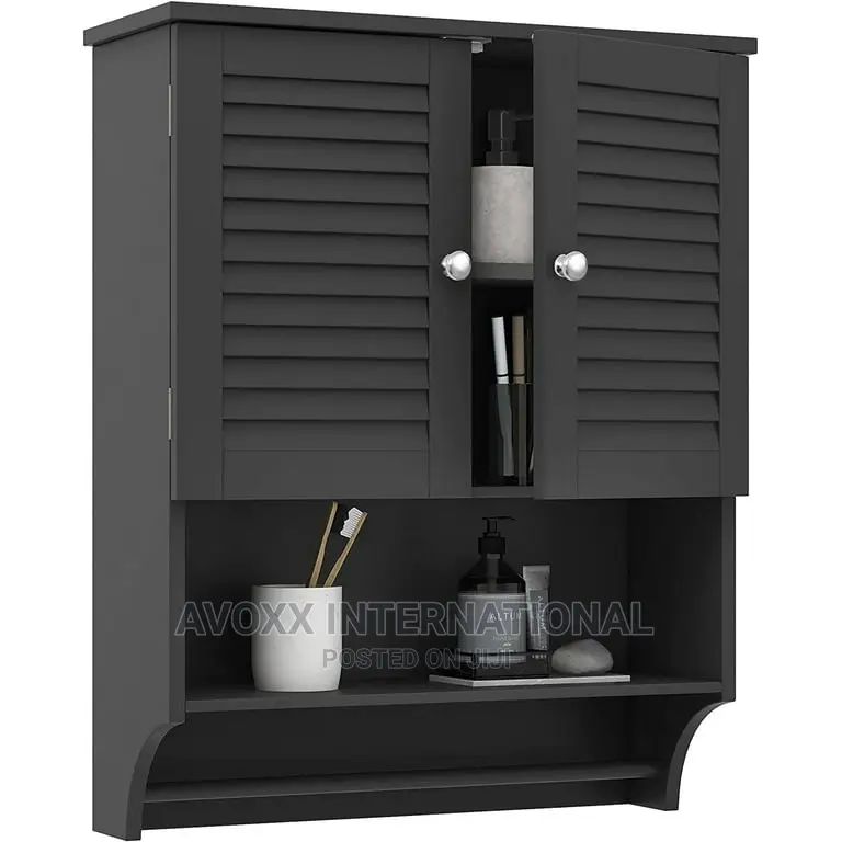 Choocho Wall Cabinet WC19001 - Black