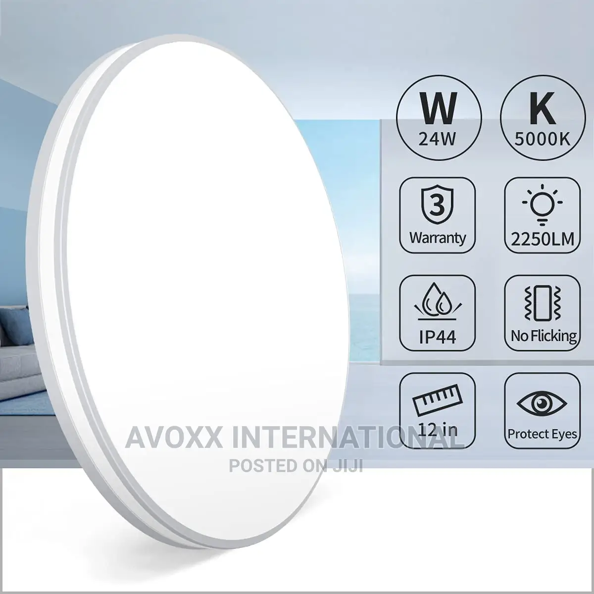 Led Ceiling Light Airand 12.6in Flush Mount Ceiling Light