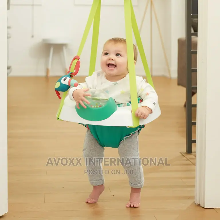 Evenflo Exersaucer Tiny Tropics2-in-1baby Seat Door Jumper
