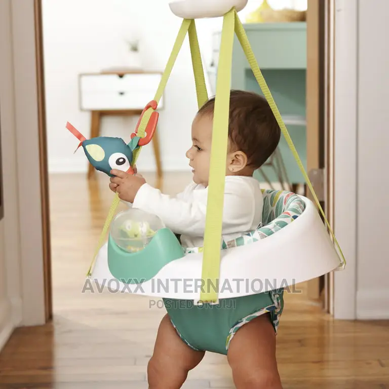 Evenflo Exersaucer Tiny Tropics2-in-1baby Seat Door Jumper
