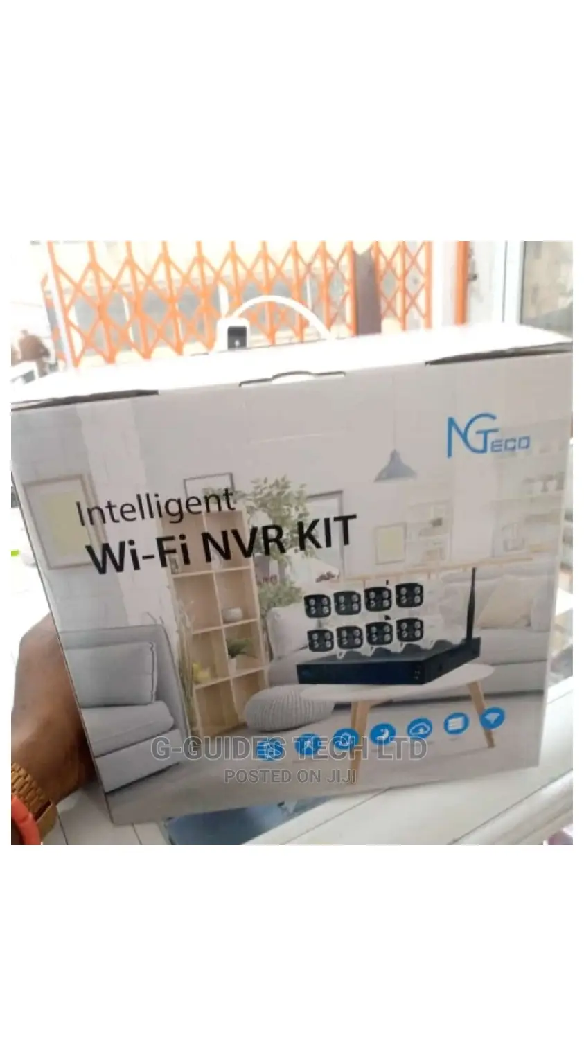 8channel Wifi NVR Kit or 8ch Wireless NVR Kit 3mp (Ng-V800)