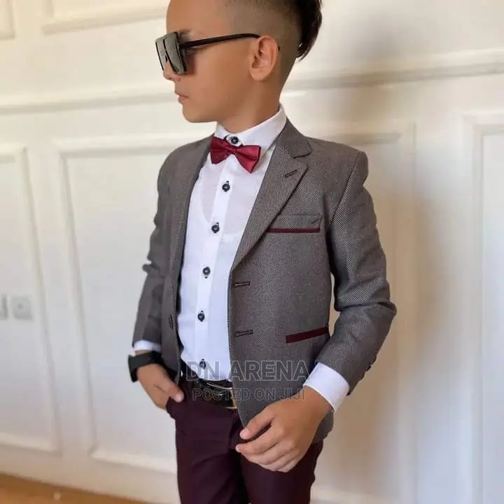 Boys Suit Set Plus Bowtie
