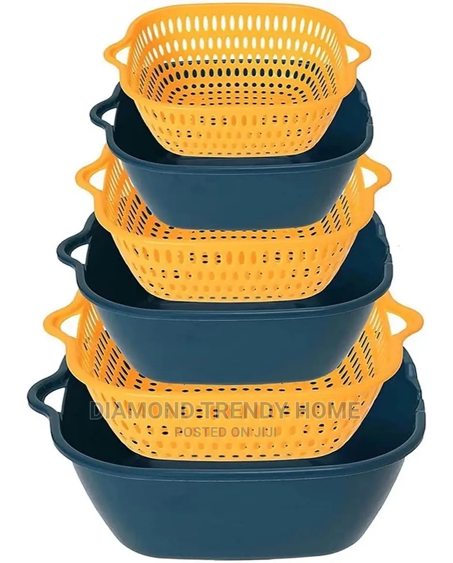 6pcs Multifunctional Kitchen Drainer