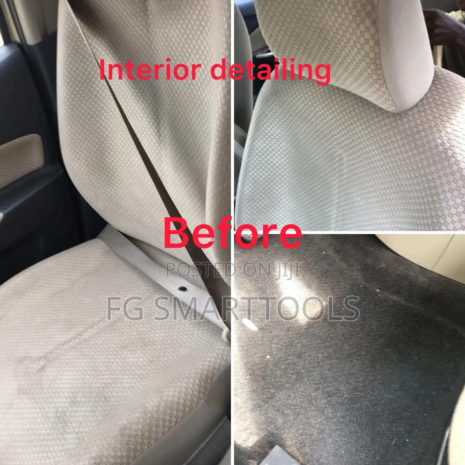 Car Interior Detailing / Cleaning