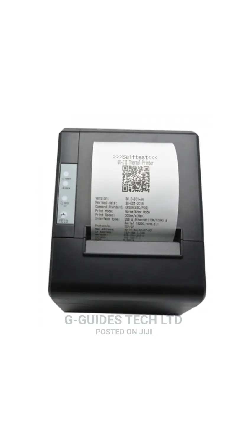 Zkteco Zkp8001 80mm Thermal Receipt Printer With Auto-cutter