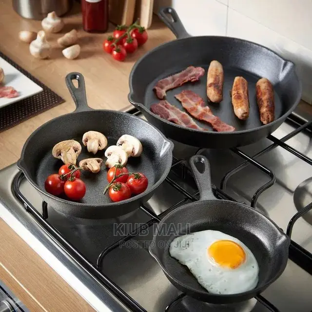 Bare Skillet Pan 3 Pieces Set
