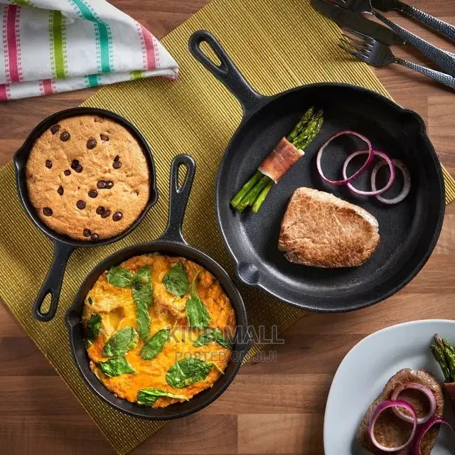 Bare Skillet Pan 3 Pieces Set