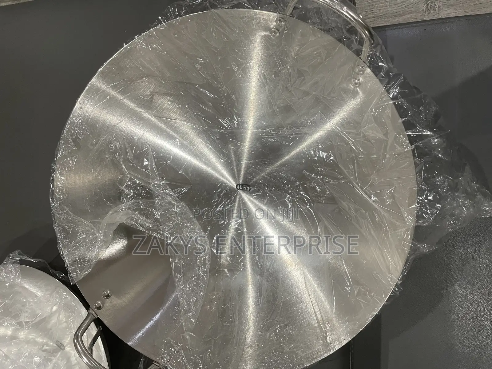 Stainless Steel Wok Pan 40cm