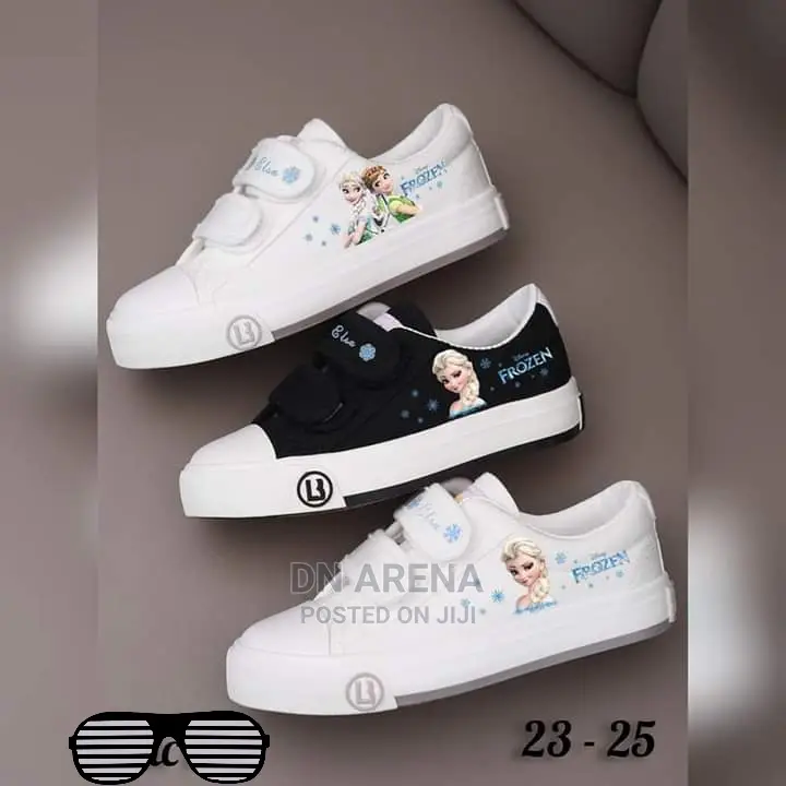 Girls Sneakers Cartoon Character