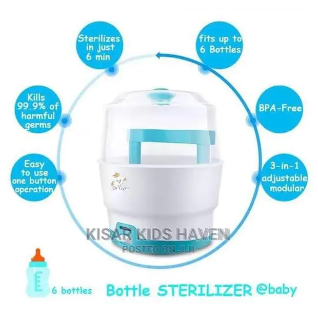 Dr Gym Feeding Bottles Steriliser Electric