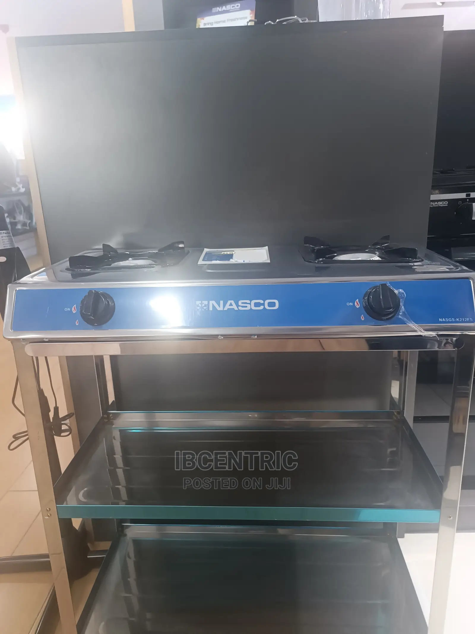 Nasco 2 Burner Gas Stove With Stand
