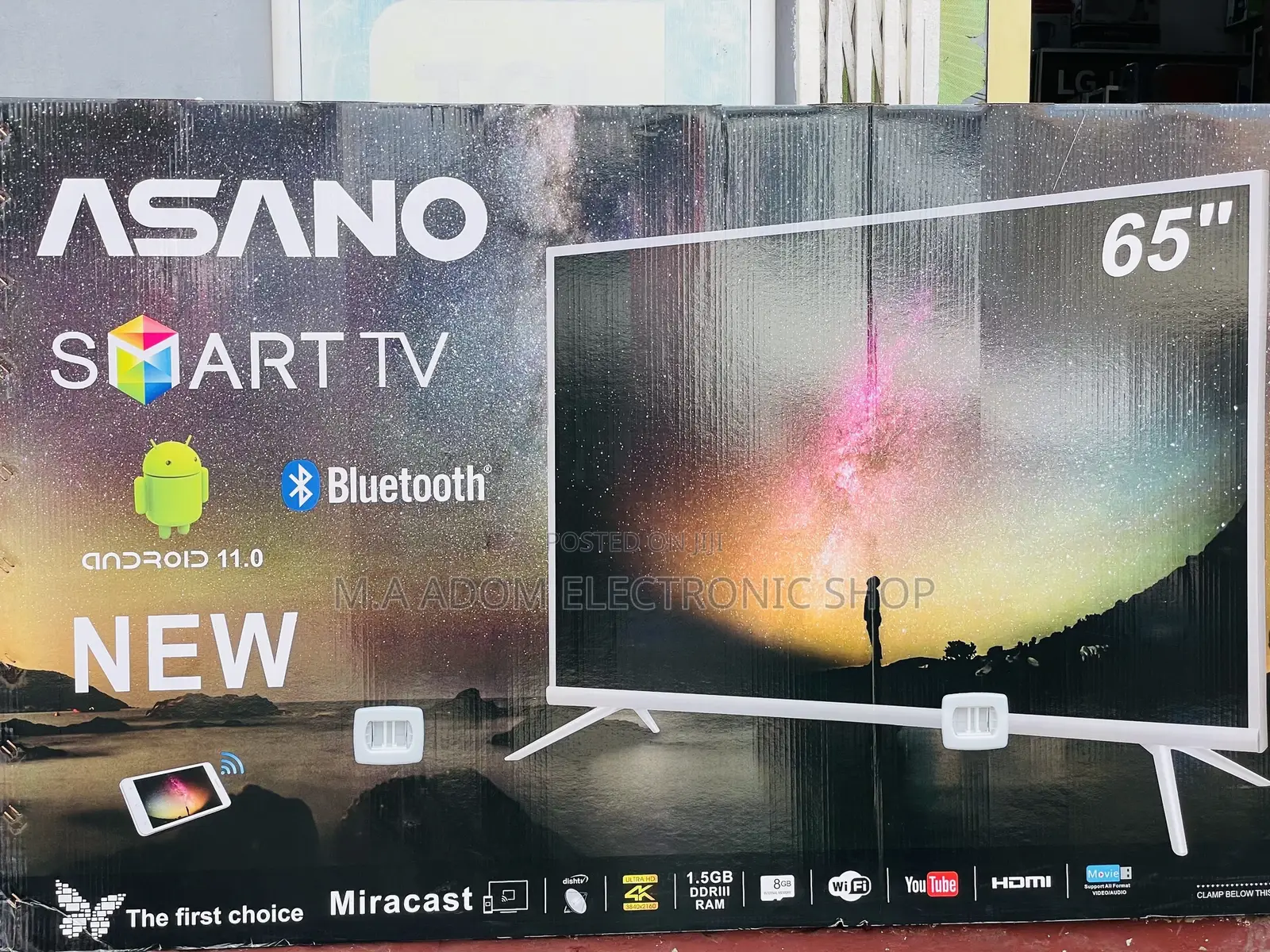 Quality Ultra Slim Asano 65 Smart Uhd Digital Tv