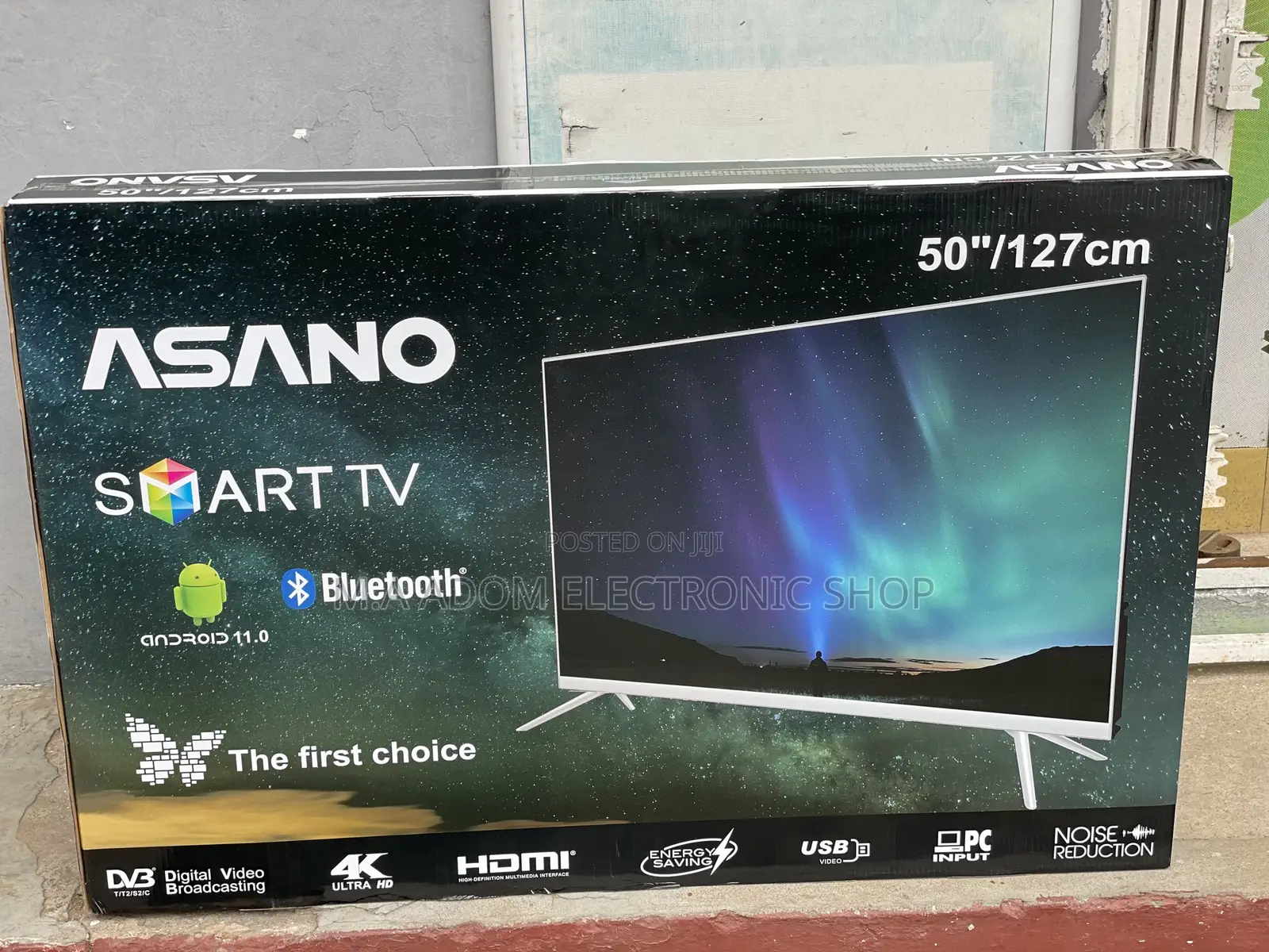 Asano 50”UHD Smart Android T2/
