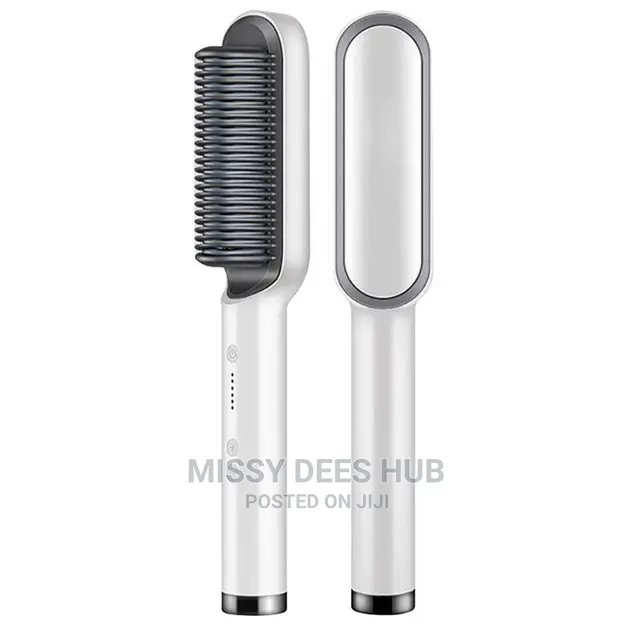 2 in 1 Hair Straightening Brush