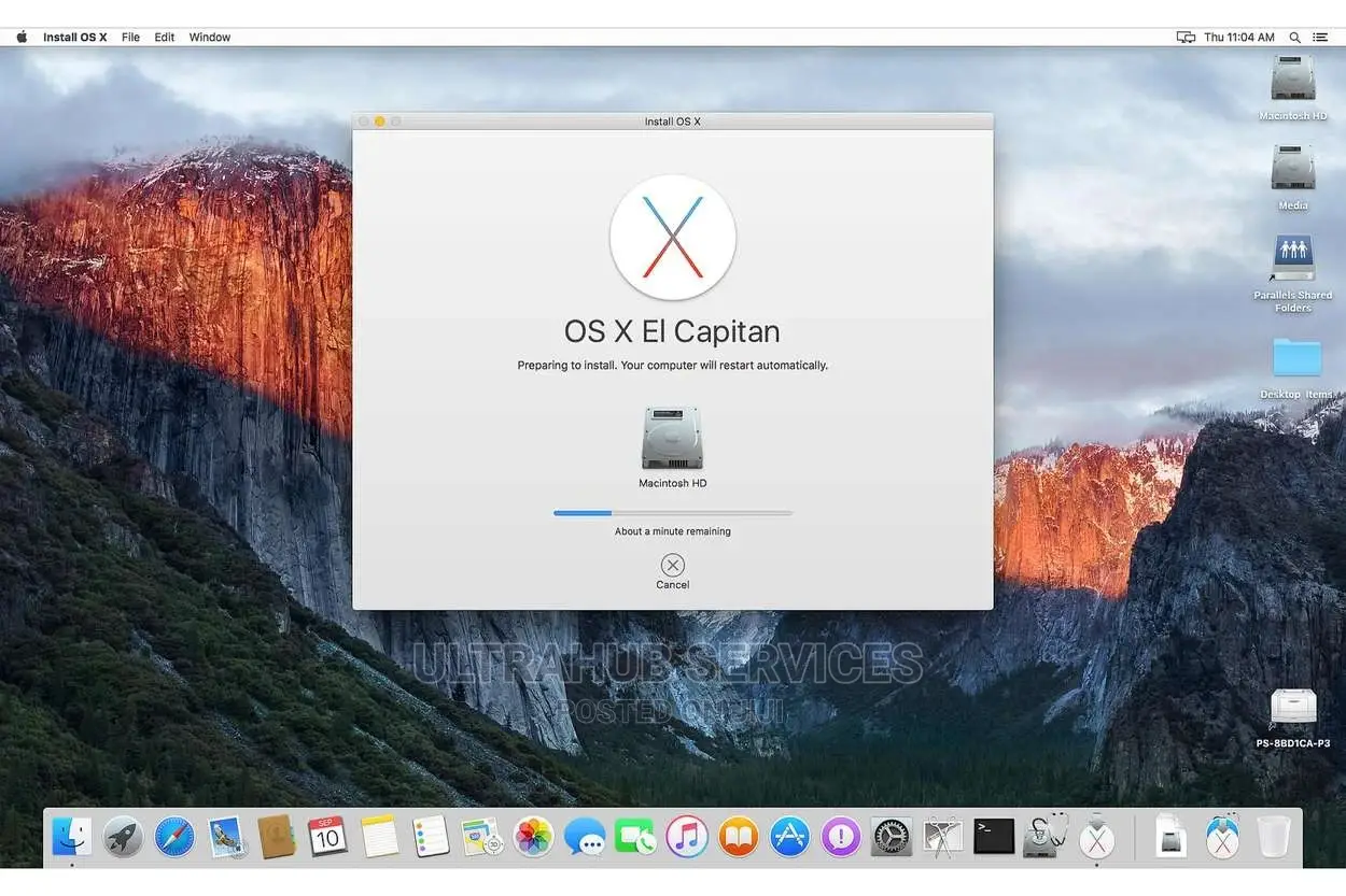 Mac OS X El Capitan Installation