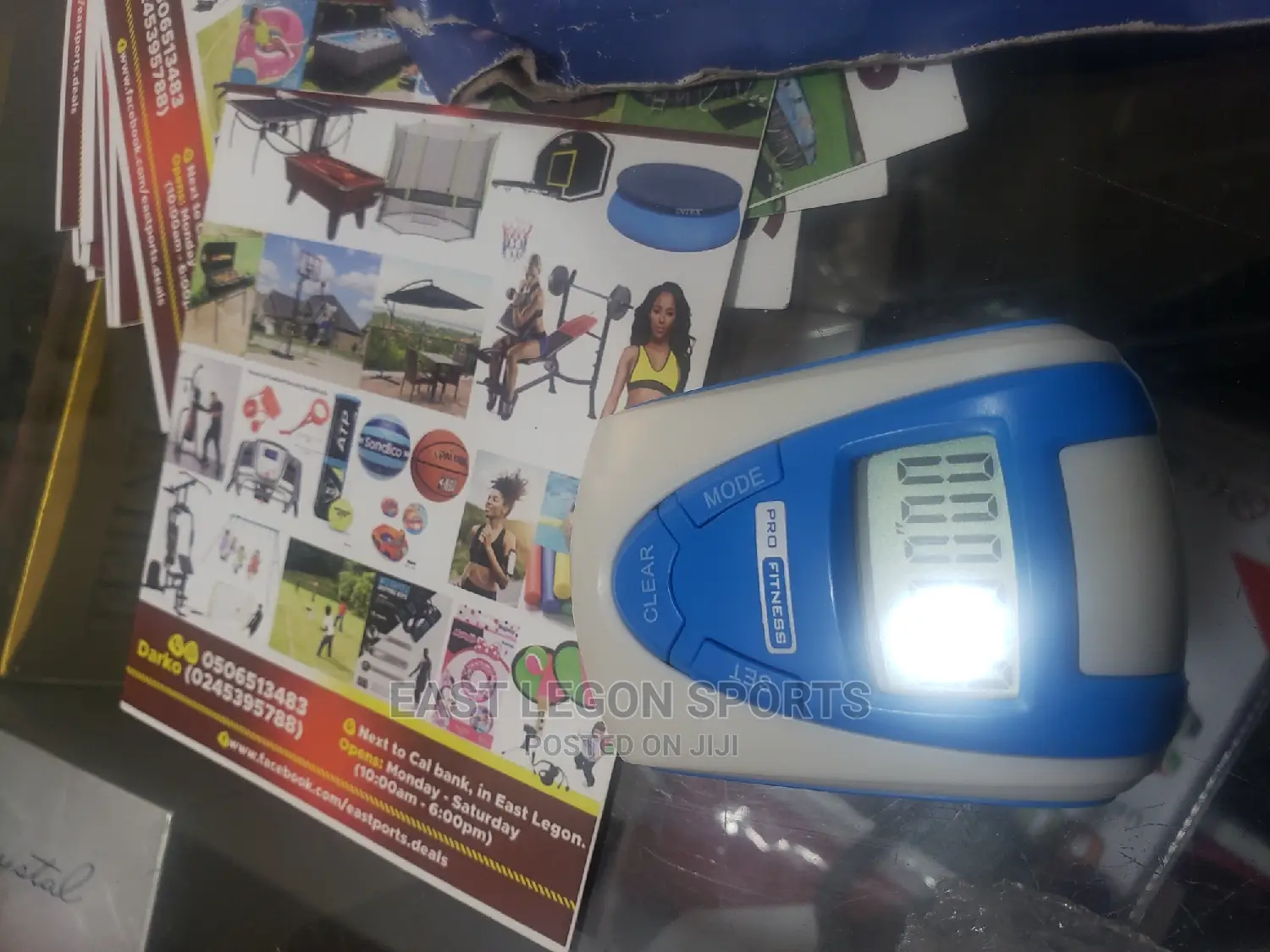 Pedometer Clock Timer Alarm Watch Sports Refree