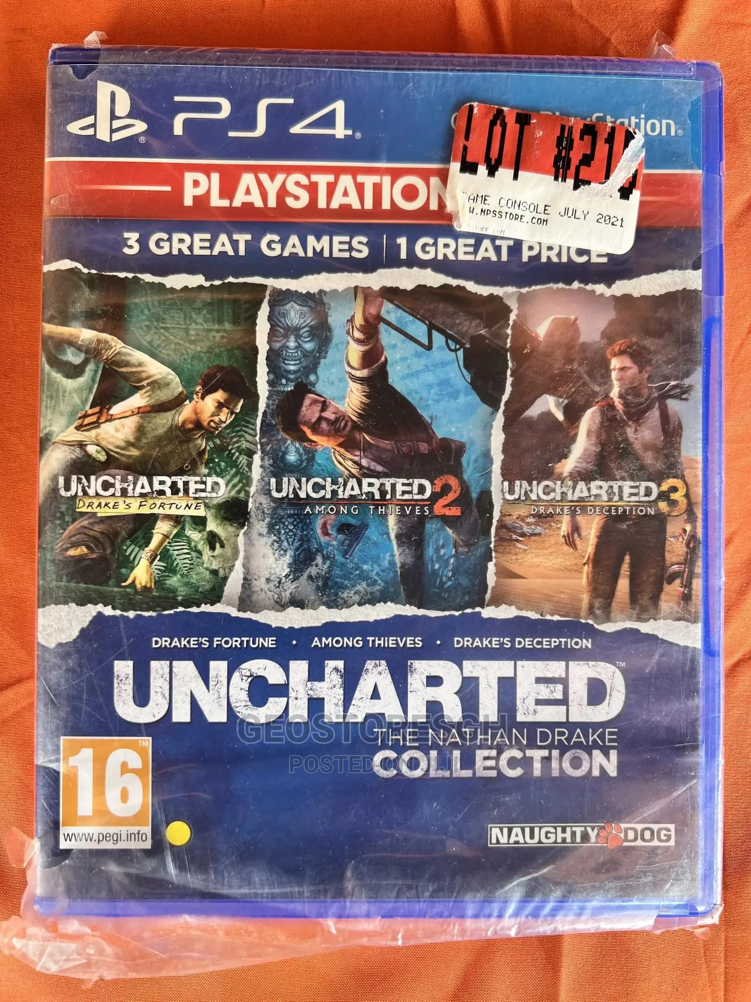 Ps4 Uncharted: The Nathan Drake Edition