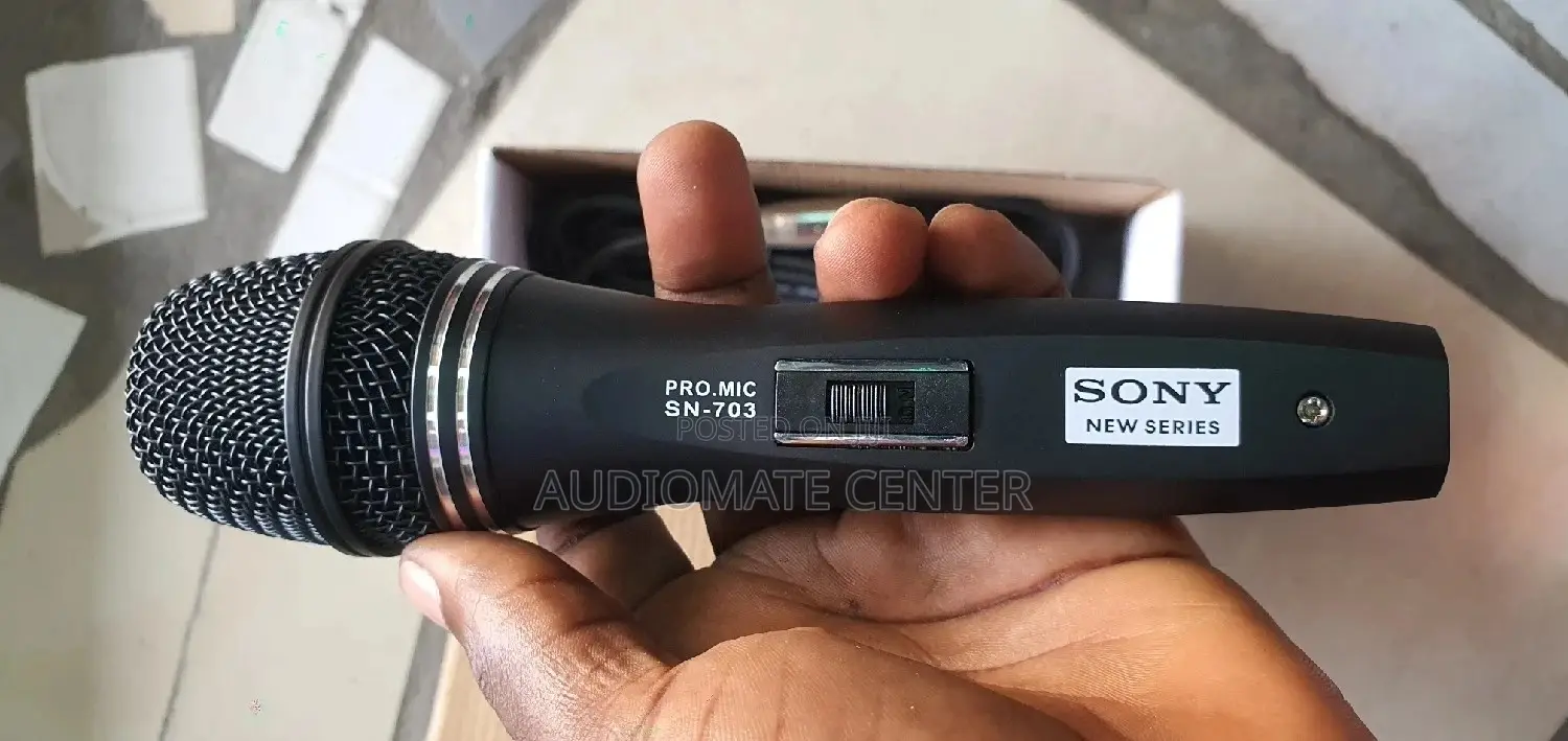 SONY Corded Microphone