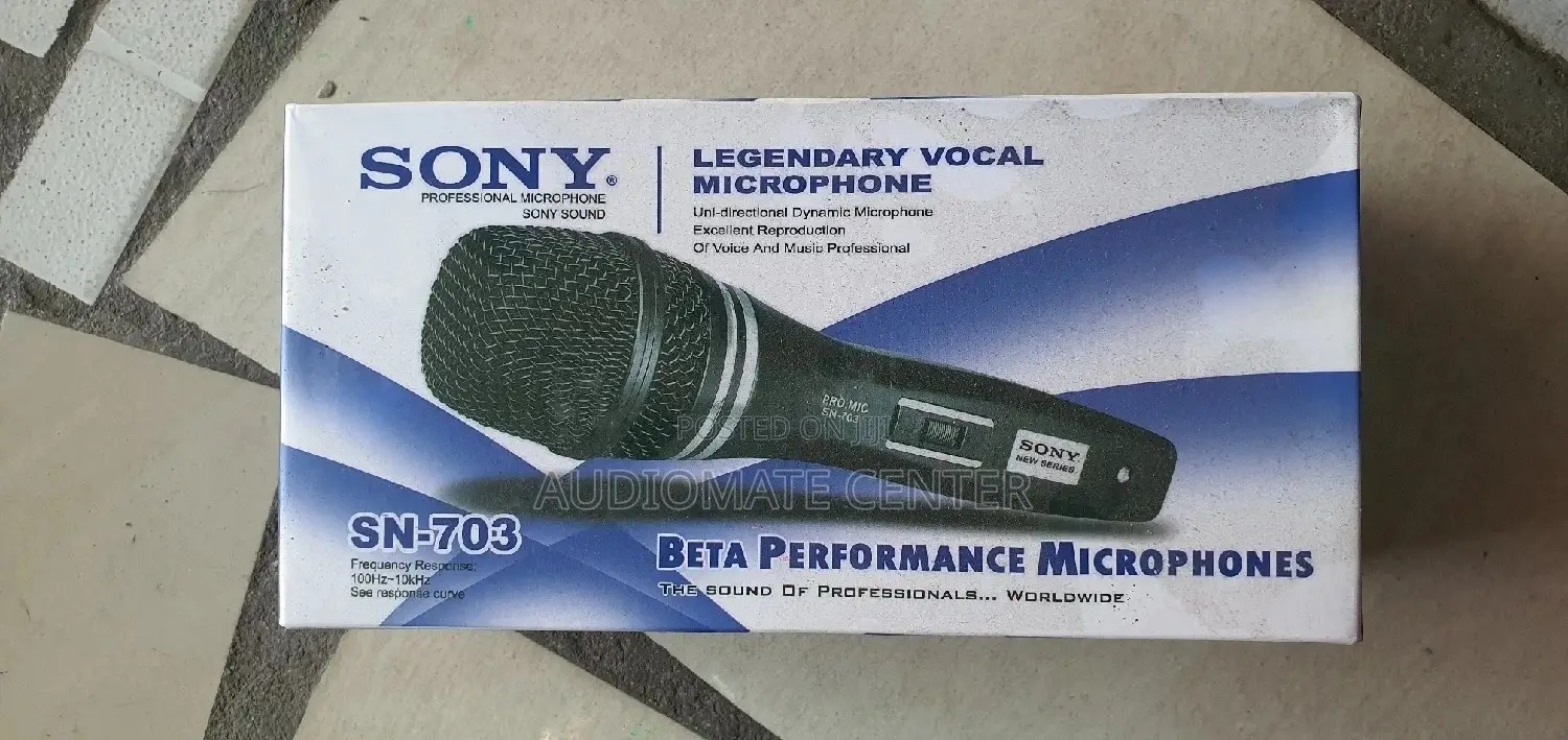SONY Corded Microphone