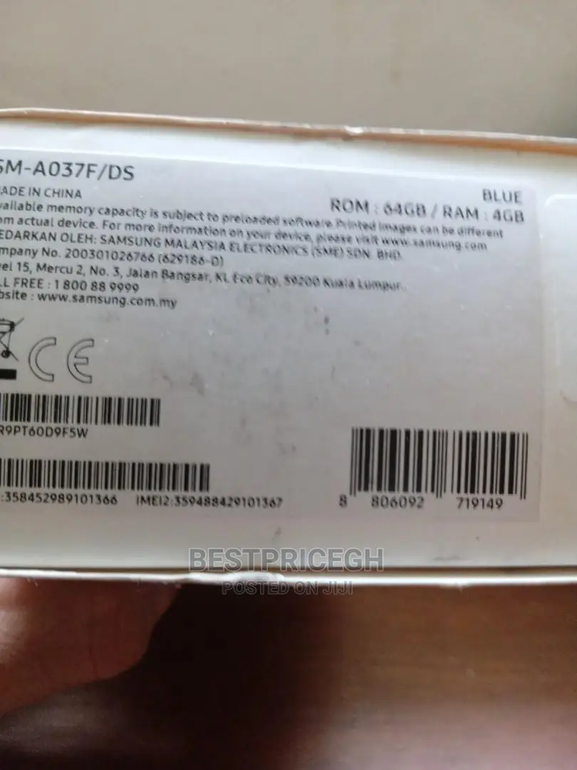 New Samsung Galaxy A03s 64 GB Black
